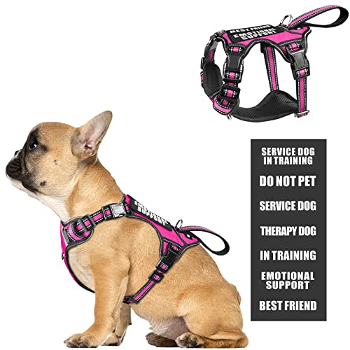 WINSEE Service Dog Vest No Pull Dog Harness